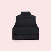 Children's Vest Thickened Autumn/Winter Vest Stylish Outerwear Vest Short-Sleeve Loose-Fit Jacket for Boys & Girls