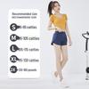 Women's Quick-Dry Summer Yoga & Fitness Two-Piece Set - Casual Sportswear Plus Size Short Sleeve