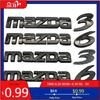 2025 Hot Car Trunk Rear Emblem Logo Stickers Letter Decals for Mazda 2 3 6 8 CX3 CX5 MX3 CX4 CX9 CX7 RX8 Protege Badge Auto Acce