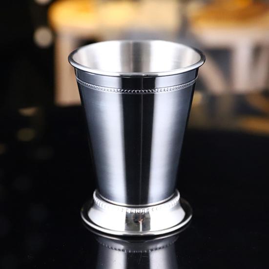 360ml Stainless Julep Cup Steel Mojito Mint Beer Bar Party Cocktail Drink