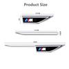 Car Body Protective Sticker Car Fender Side Blade Badge For BMW M Performance E46 E90 E60 F10 F30 E39 E36 F20 E87 G30 E92 E91 X5