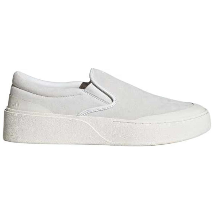 Adidas Labcourt Minimalist Comfortable Slip-Resistant Durable Low-Top Skate Shoes Unisex Sneakers Gray White JS4171