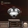316 Stainless Steel Multi-Use Kitchen Bowl: Mixing, Cooking, Washing, Soup, Rice, and More.