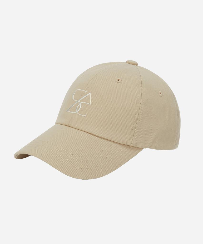 Solteuaenchokollis Sac Signature Logo Ball Cap Beige 4C2311001