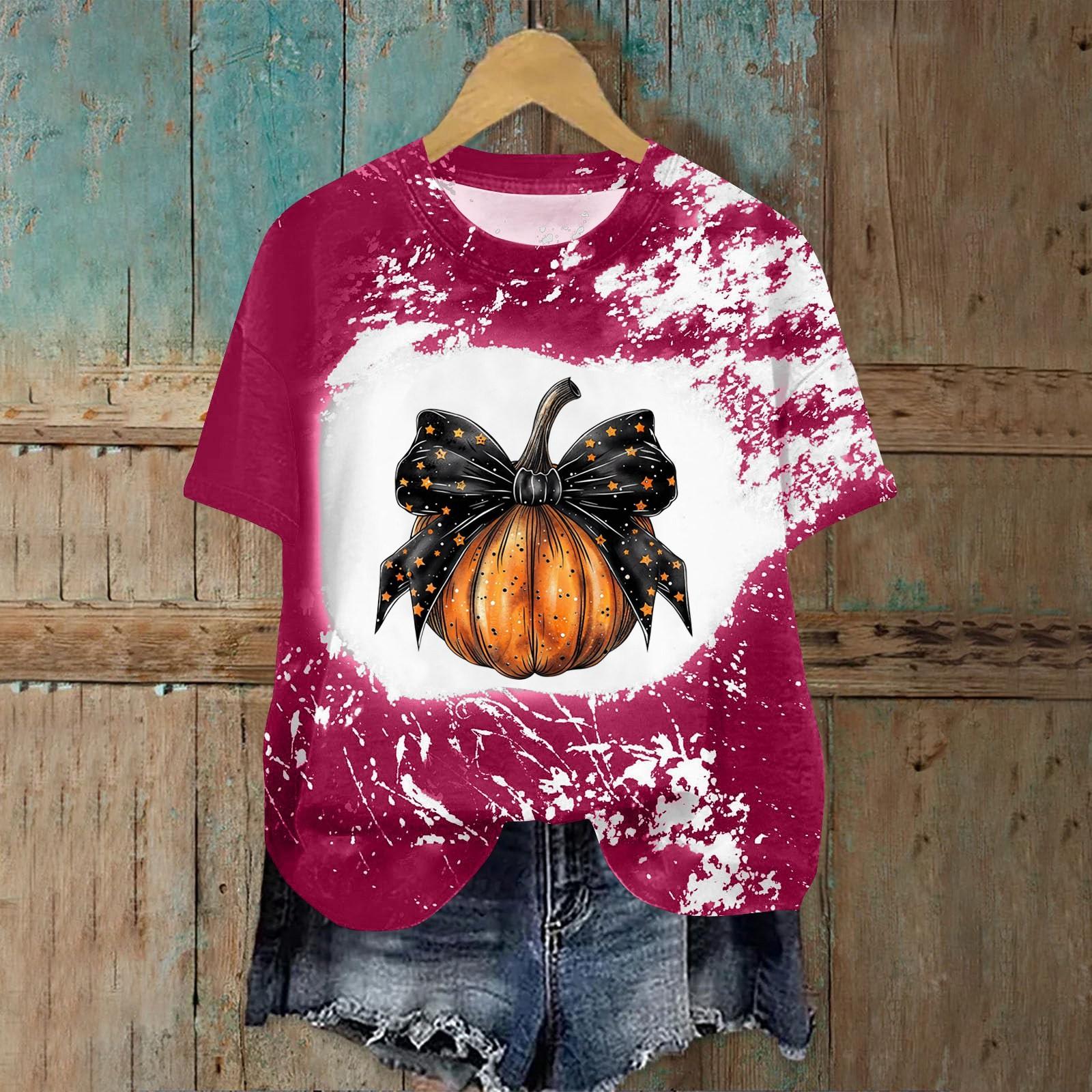 

Женская модная повседневная футболка с круглым вырезом и принтом, пуловер с короткими рукавами, топ XL