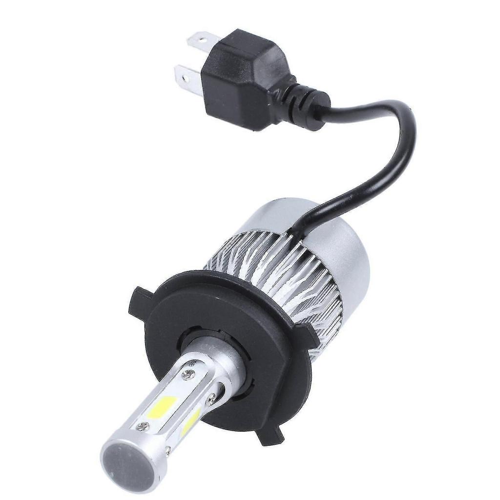 2 X S2 H4 72w 8000lm Led Headlight Car Hi/lo Beam Auto Bulbs 6000k White