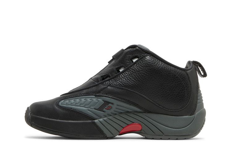 Men's Sneakers Reebok Answer IV Black Grey (2017) Black/Rivet Grey-Excellent Red