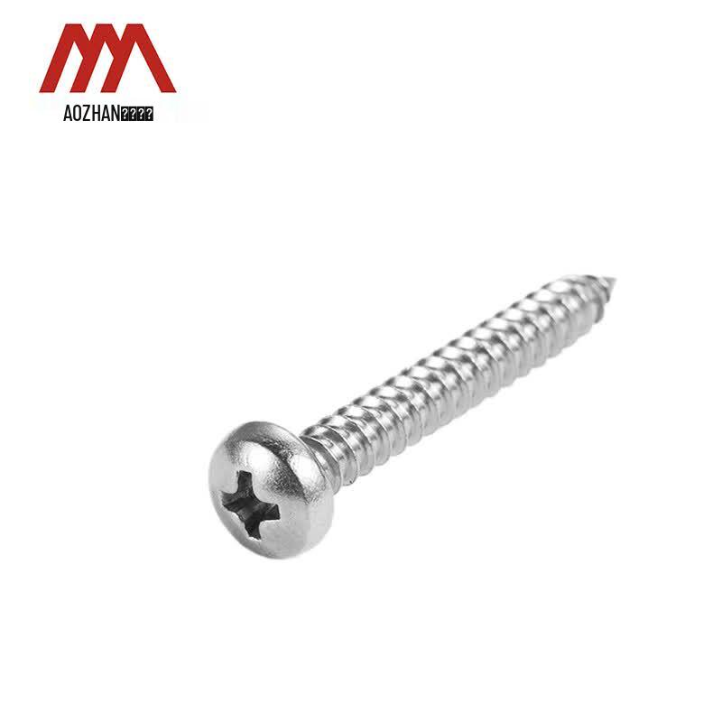 304 Stainless Steel Phillips Pan Head Self-Tapping Screws