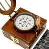 Soldiers Military Thumb Compass Vintage Brass WW2 1940 Navigation World War II Design Military Compass
