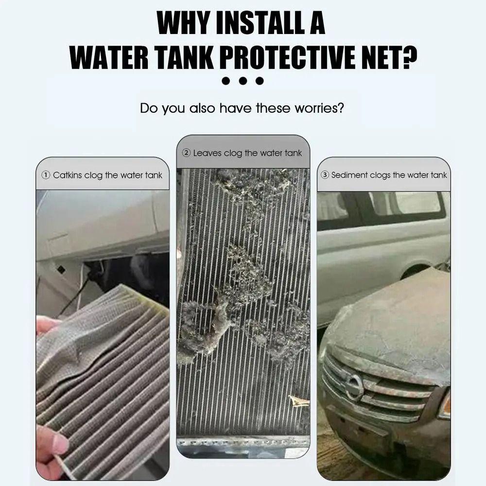 1Pcs Anti-insect Air Radiator Car Net For Truck RV SUV Vehicle Accessories