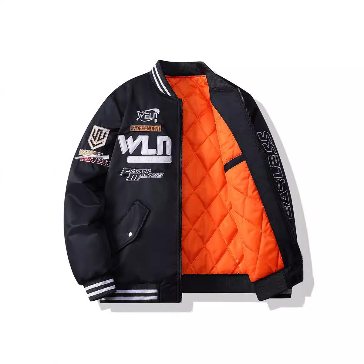 

Пилот с толстой хлопковой курткой, мужская хлопковая куртка, свободная бейсбольная куртка, хлопковая куртка XXL