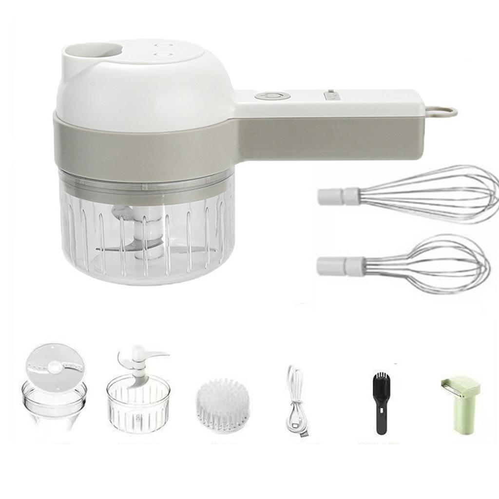 Multifunctional Food and Baby Food Processor for Home Kitchen - Vegetable Cutter for Meal Prep and Purees