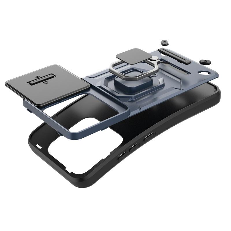 Armor Funda für Xiaomi 14T Pro Hülle Schiebeobjektiv Kamera Ringständer Schutz Rückseite Für Mi 14T Mi14T Xiaomi14T 14 T Pro Capa