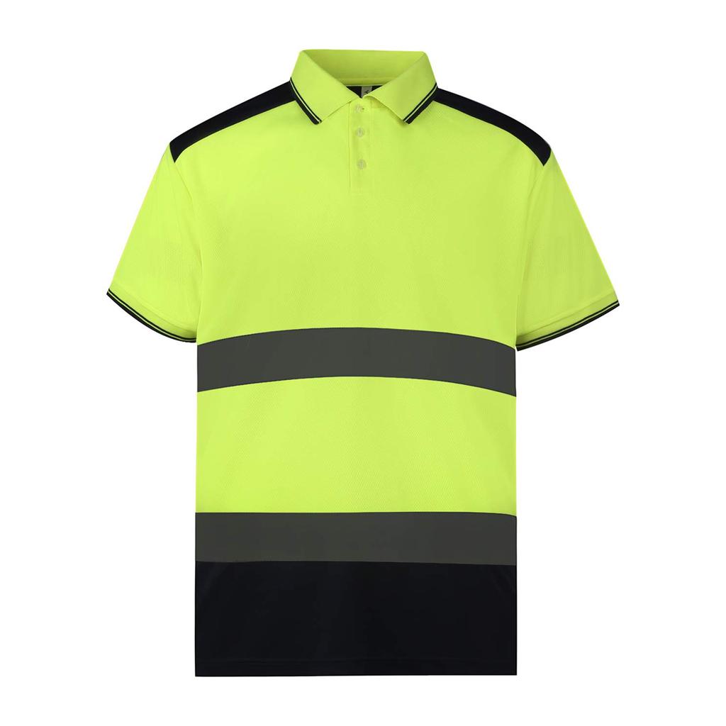 Yoko Unisex Adult Two Tone Polo Shirt