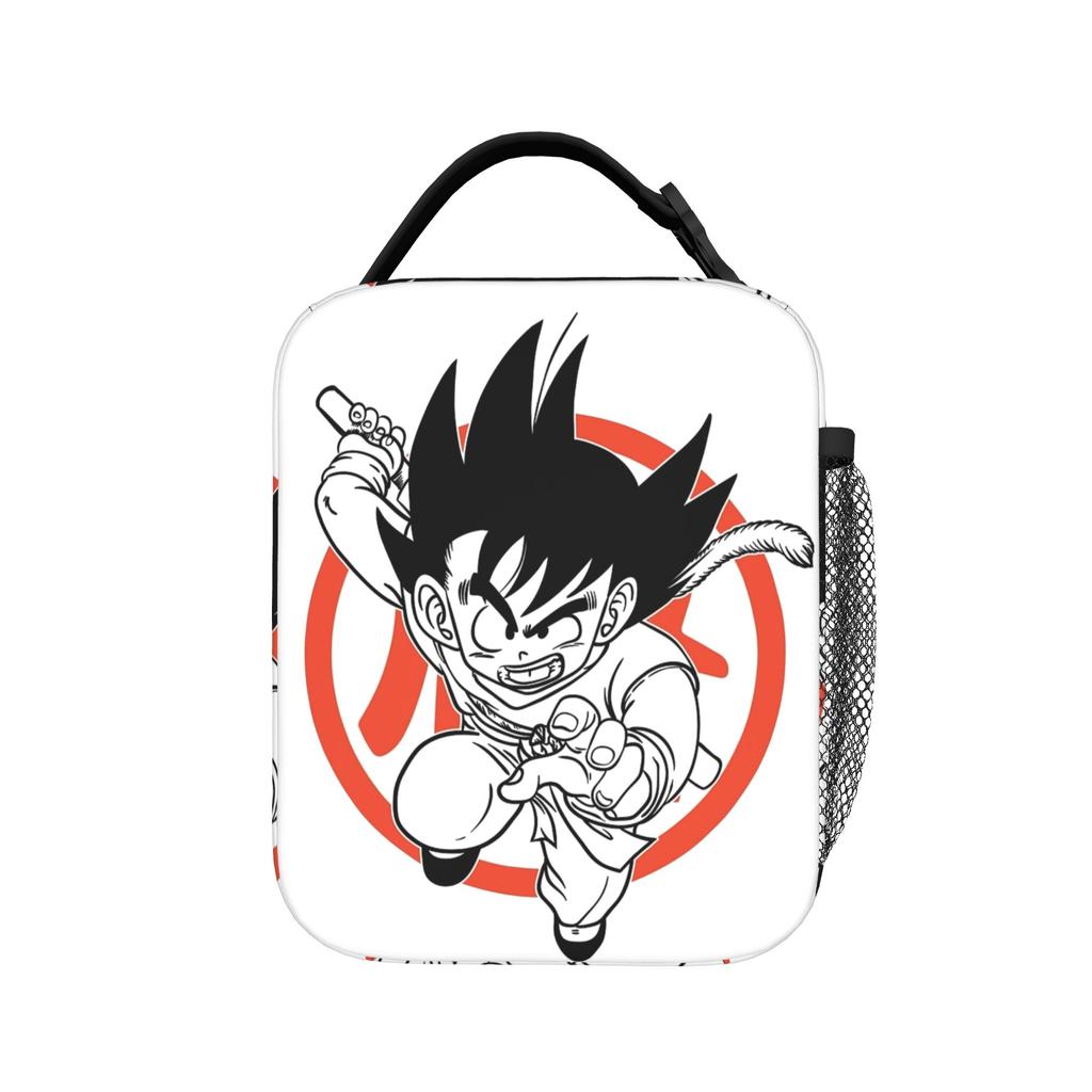 Jesus Goku DBZ Insulated Lunch Bags Cooler Bag Reusable,Lunch Container  High Capacity Tote Lunch Box Girl Boy Beach  Outdoor