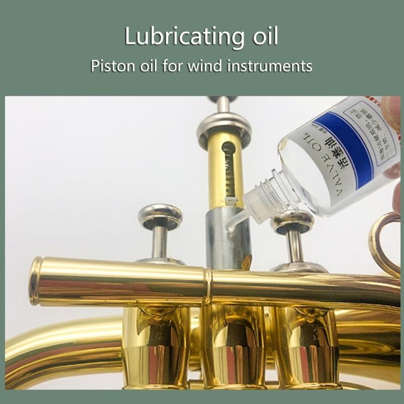 30ml Lubrificanti per Valvole Olio per Valvole Olio Lubrificante Parte per Strumenti a Ottone per Sassofono Tromba Manutenzione Strumenti