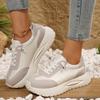 Large Size Single Shoes Women's Autumn New Platform Trend Versatile Dad Shoes Casual Sports Women