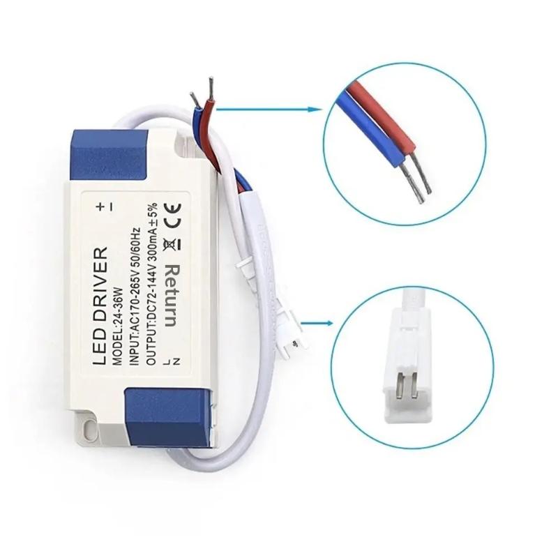 LED Driver Adapter 1Pcs Power Supply Transformer DC 3-4V 600mA for 1W 2W 3W Reading Lamp Projects