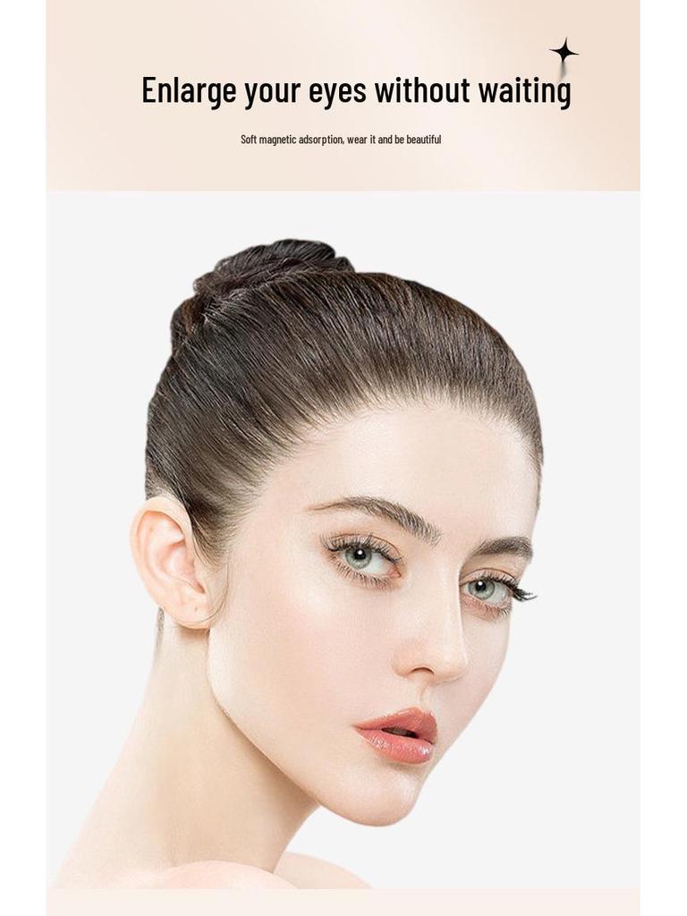New Style Magnetic False Eyelashes Set: Voluminous In-Stock Eyelashes