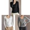 Moisturewicking Modale Long Sleeve T Shirt For Women With Slim Fit Comfort For Autumn Casual Wear