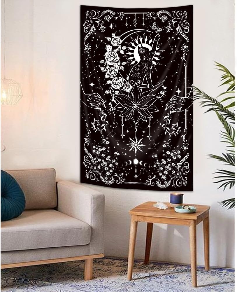 Magical Library Tapestry Fairy Tale Mysterious Mysty Bookshelf Wall Hanging Study Magic Book Kids Children Child Toddler Nursery