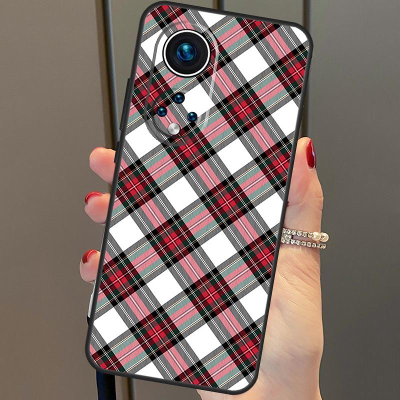 Clan Stewart Tartan Plaid Pattern Case For Honor X8a X9a X7a X6a X7 X8 X9 X9b X8b Honor 90 70 50 10 Lite Magic 6 5 Pro Cover
