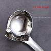 Long Handle Oil Soup Separate Spoon Home Strainer Cooking Colander Kitchen Scoop Stainless Steel Ladles Dinner Tableware