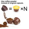 10PCS Refillable Capsules for Nescafe DOLCE GUSTO Coffee Capsules Reusable Filter with Spoon Brush Coffee Pods High Quality