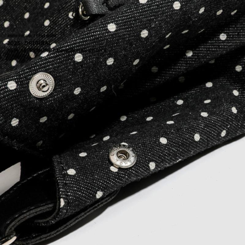 Fashiable Vintage Messenger Bags New Polka Dot Handbag Korean-style Large-capacity Tote Bags Versatile Comfortable Casual Bags