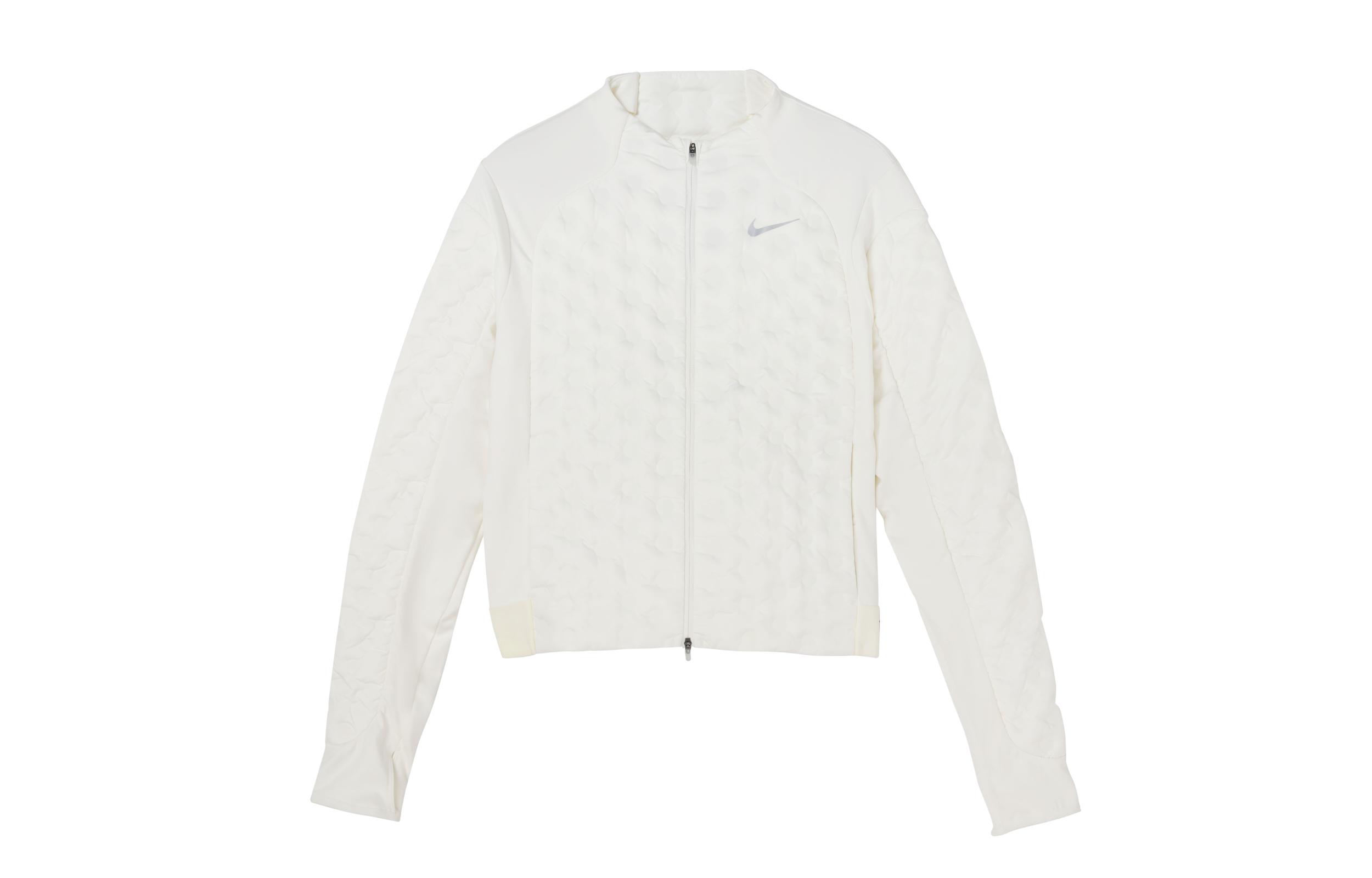 Nike Jackets Women s Sail White Stand Collar Moderate Other CZ1544-133 S