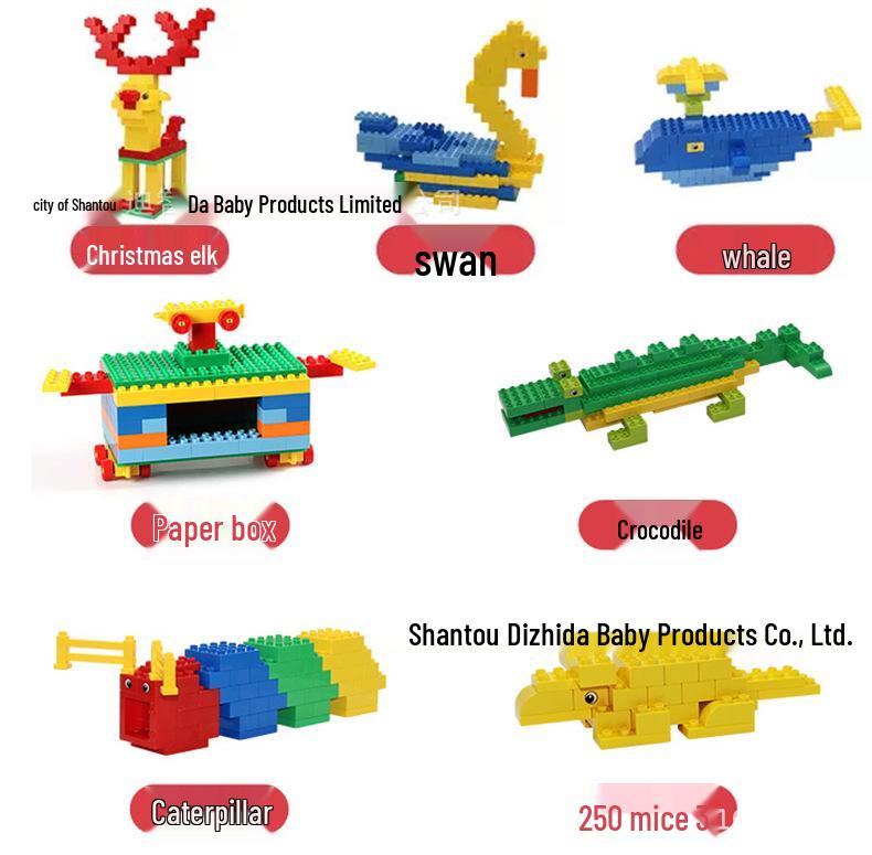 Compatible with LEGO 9656, 45002 Mechanism, 45012 Teaching Aids, 9090 Kindergarten, and 9076 Loose Parts.