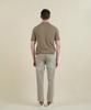 PANICALE Sabia Herringbone Short Sleeve Polo Knit