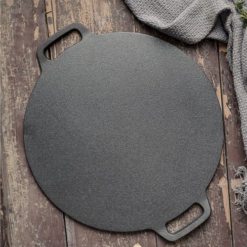 30cm Crepe Pan with Drill Bits, Induction Compatible, Crepe Maker, Frying Pan, Seasoned Cast Iron Frying Pan, Uncoated Nonstick Pot, Crepe Pan Set for