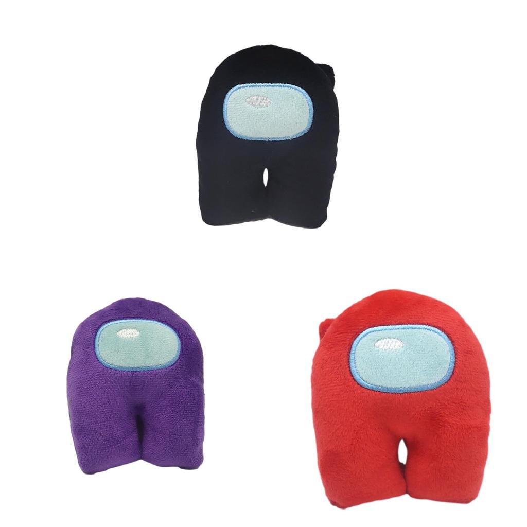 Adorable Among Us Plush Toy Soft Stuffed Figure With Vibrant Colors And Cute Design