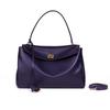 2025 New Women's Bag Authentic Leather High-end One-shoulder Large Capacity 100-piece Cross-border Cowhide