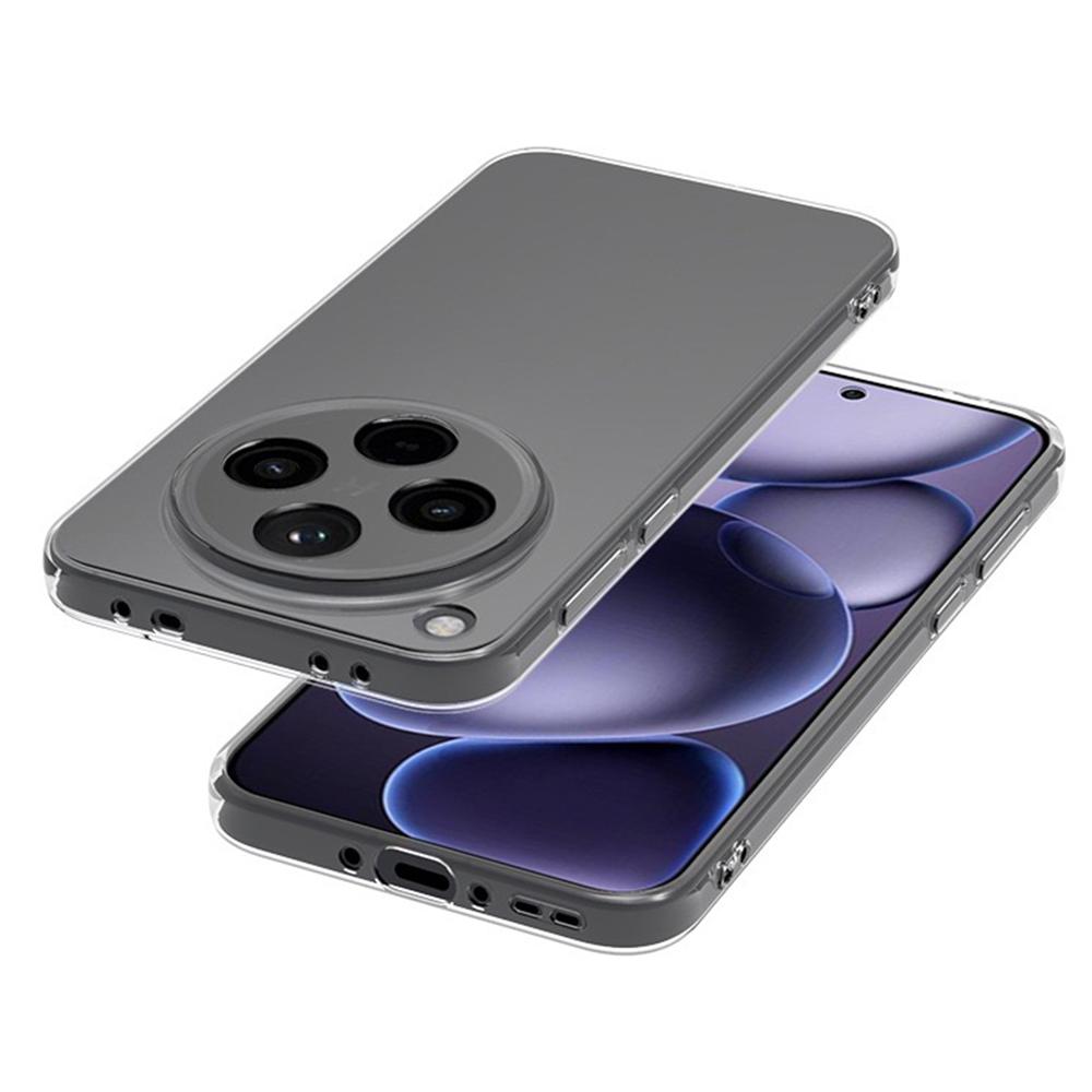 

For Oppo Find X8s+ 5G Back Cover Ultra Thin Flexible TPU Clear Phone Case As Shown A