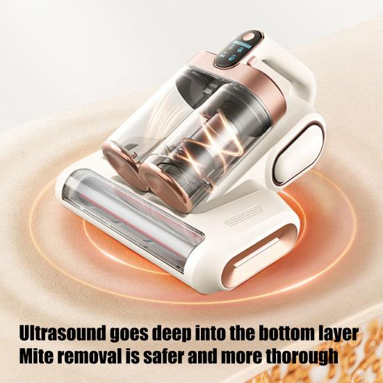 Handheld Vacuum Cleaner Deep Cleaning UV Vacuum Strong Suction Low Noise Rechargeable Wireless Mite Remover Vacuum