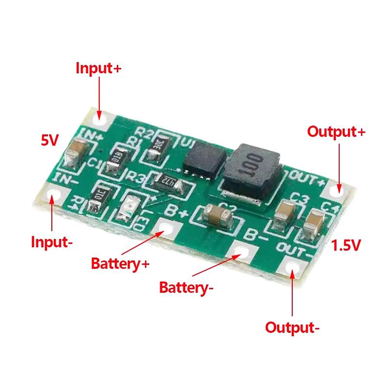 Aa/Aaa Dry Battery Modified To Lithium Battery 3V-4.2V Reduced By 1.5V Charging And Discharging Toy Remote Mouse Modific
