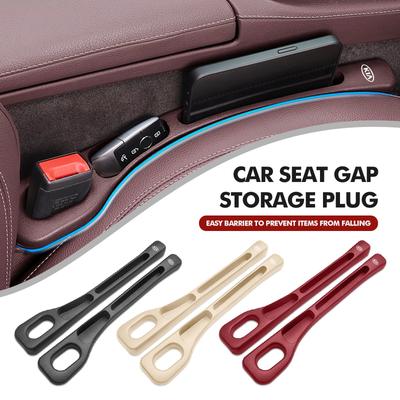 2pcs Car Seat Gap Filler Side Seam Plug Strip Styling For K5 K2 Rio Optima Sportage Venga Sorento Stonic Forte