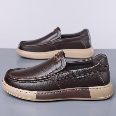 2025 Neue Klassische Herren Business Slipper Dicksohliger Bequemer Fahrschuh Hochwertiger Leichter Und Rutschfester Laufschuh