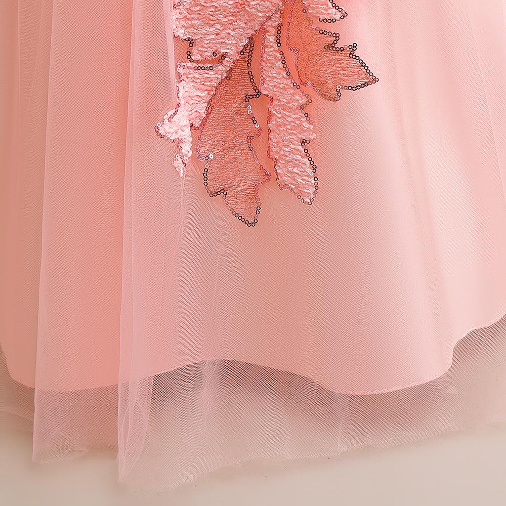 Abito Principessa in Tulle Soffice 2024 per Bambine - Gonna Lunga, Ideale per Matrimoni & Spettacoli, Adatto a Bambini Medi e Grandi