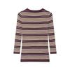 European Spring Women's Striped Slim-Fit Knitwear 7062