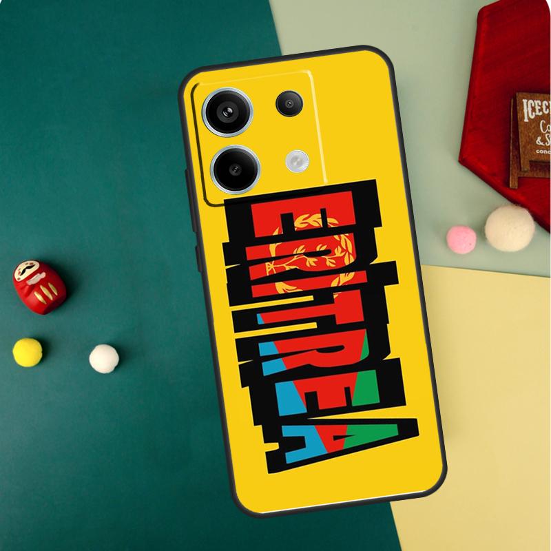 Eritrean Flag Case For Xiaomi Redmi Note 13 14 12 11 10 15 Pro Plus Redmi 13 15 14C 13C 15C 10C 12C Funda
