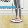 TWISTOX Rotation Trainer Hip Trainer Balance Board Fitness Wobble Board