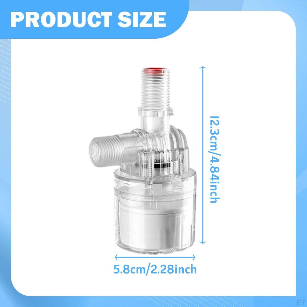 1/2" Automatic Water Level Control Valve Easy Installation Inner Type Professional Replace Parts for