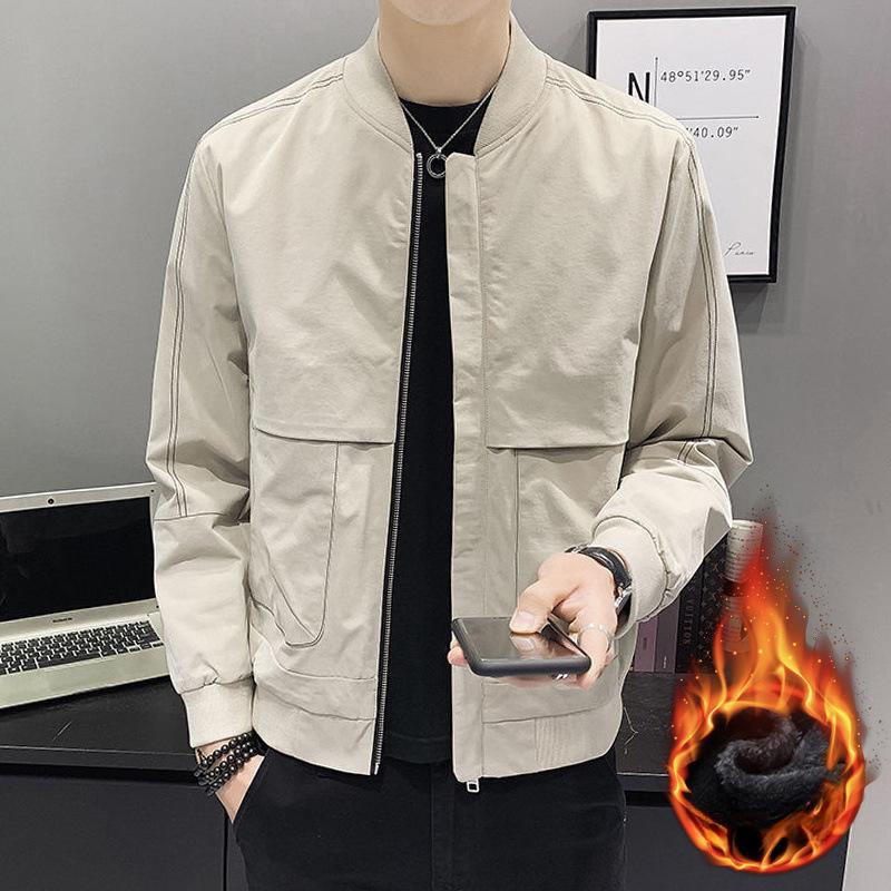 

Весенние, осенние и зимние мужские куртки Новые тонкие бейсбольные униформы Мужские куртки Красивые топы 5XL
