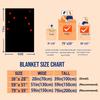 1PC Throw Cute Dachshunds Flannel Blanket for Couch Bed Sofa Warm Blankets Perfect Festival Gifts for a Girl Boy Who Loves Dogs