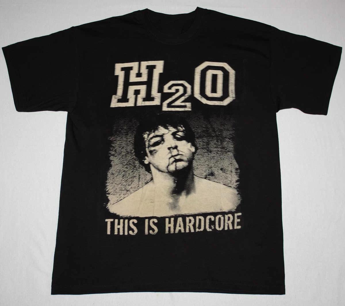 H2O Hardcore Punk Rock Band This Is Hardcore Black T Shirt Full Size S-5XL S
