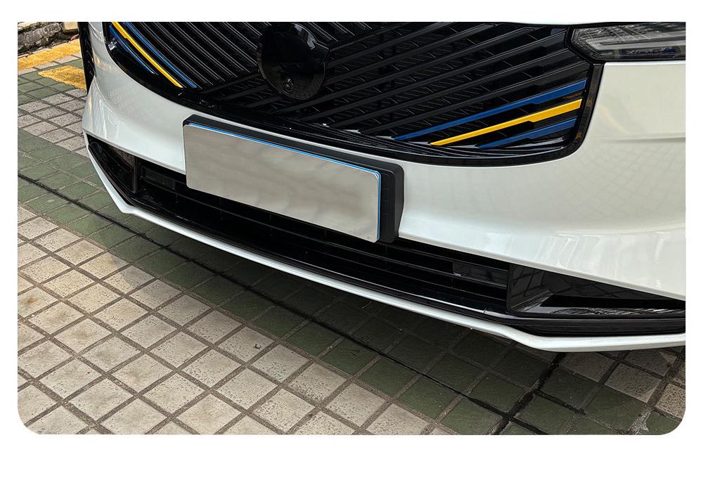 Volvo XC60, S90, XC90 Grille Decorative Strips - Fits 26 Models, Three-Color Front Grille Accessories.