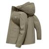 YTM Men's Detachable Hood Casual Jacket